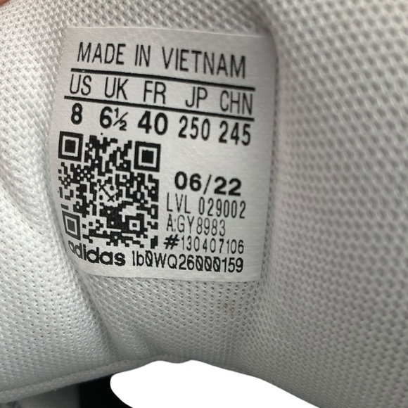 adidas Wmns Exhibit B‎ Mid 'Grey Black White' Women's Size 8 - Picture 3 of 8